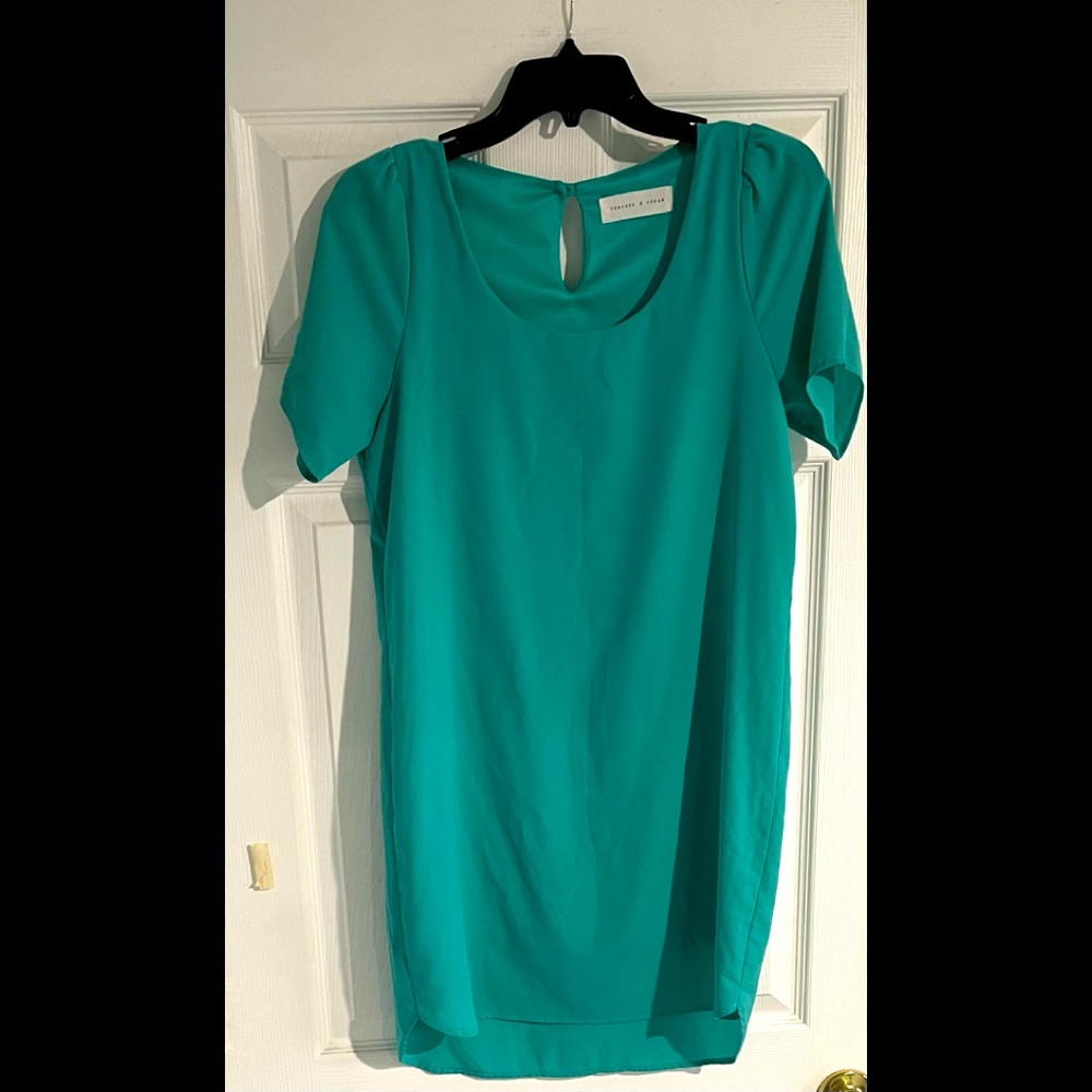 Peaches n Cream Women’s Shift Dress, Size S